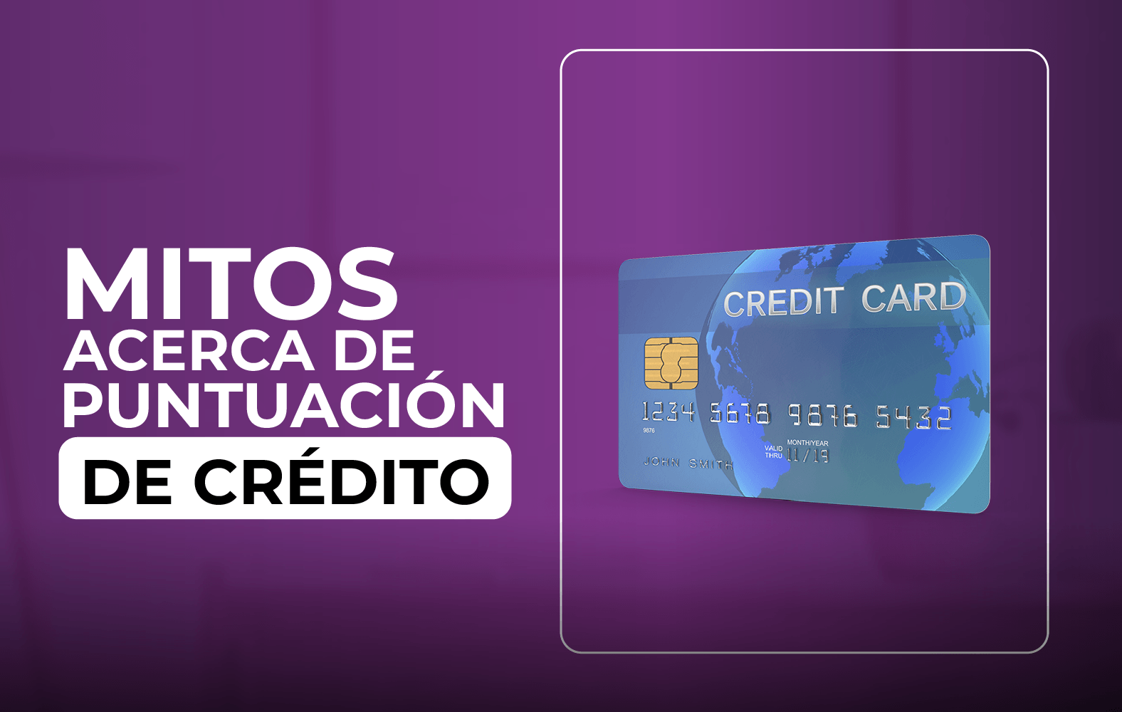 Algunos mitos sobre la puntuación de crédito