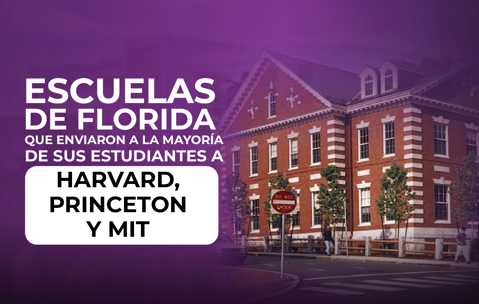 Escuelas de Florida con la mayor cantidad de estudiantes en universidades importantes